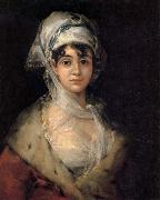 Francisco Jose de Goya Portrait of Antonia Zarate oil